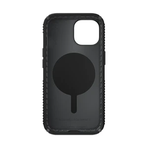 Противоударный чехол Speck Presidio2 Grip MagSafe Black/Slate Grey для iPhone 15 - Фото 4