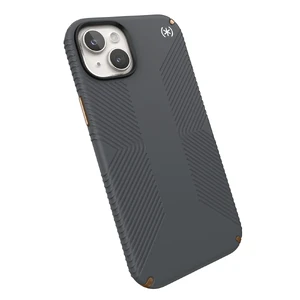 Противоударный чехол Speck Presidio2 Grip MagSafe Charcoal Grey/Cool Bronze для iPhone 15 Plus - Фото 3