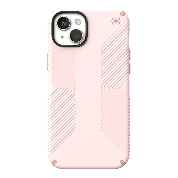 Протиударний чохол Speck Presidio2 Grip MagSafe Nimbus Pink/Dahlia Pink для iPhone 15 Plus