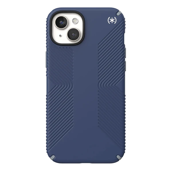 Протиударний чохол Speck Presidio2 Grip MagSafe Coastal Blue/Dust Grey для iPhone 15 Plus