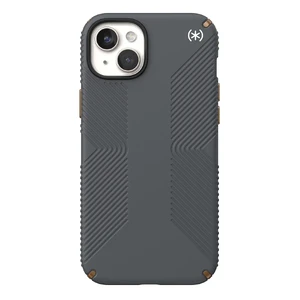 Противоударный чехол Speck Presidio2 Grip MagSafe Charcoal Grey/Cool Bronze для iPhone 15 Plus