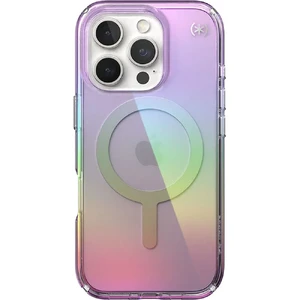 Прозрачный фиолетовый чехол Speck Presidio Lux MagSafe для iPhone 16 Pro - Фото 7