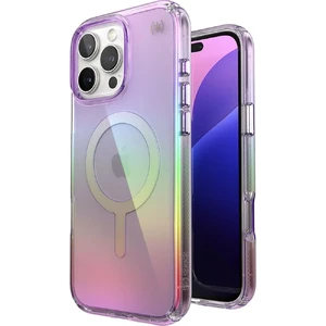 Прозрачный фиолетовый чехол Speck Presidio Lux MagSafe для iPhone 16 Pro Max