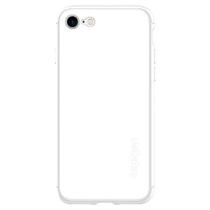 Чохол із захисним склом Spigen Thin Fit 360 White для iPhone SE 3 | SE 2 | 8 | 7 - Фото 4
