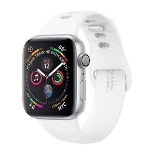 Силіконовий ремінець Spigen Air Fit White для Apple Watch 40mm SE | 6 | 5 | 4