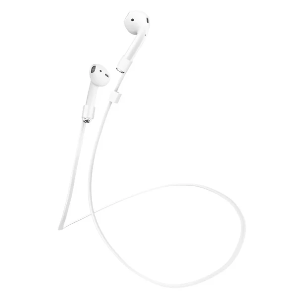 Шнурок Spigen Strap RA100 White для навушників Apple AirPods 1 | 2
