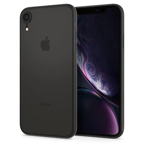 Чохол Spigen AirSkin Black для iPhone XR