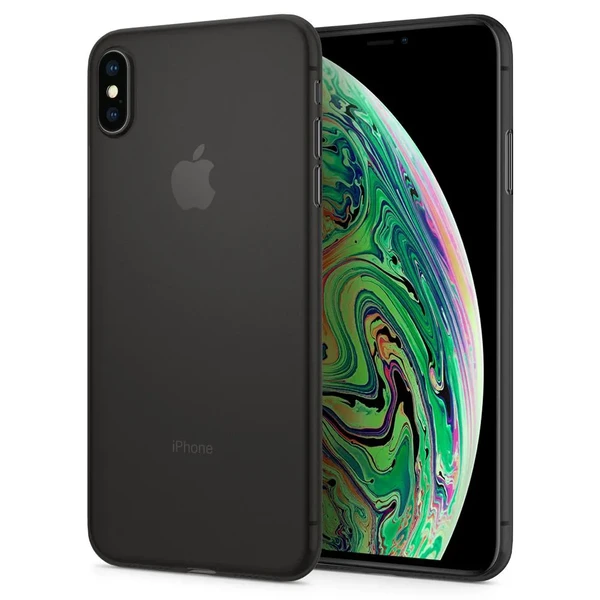 Чохол Spigen AirSkin Black для iPhone XS Max