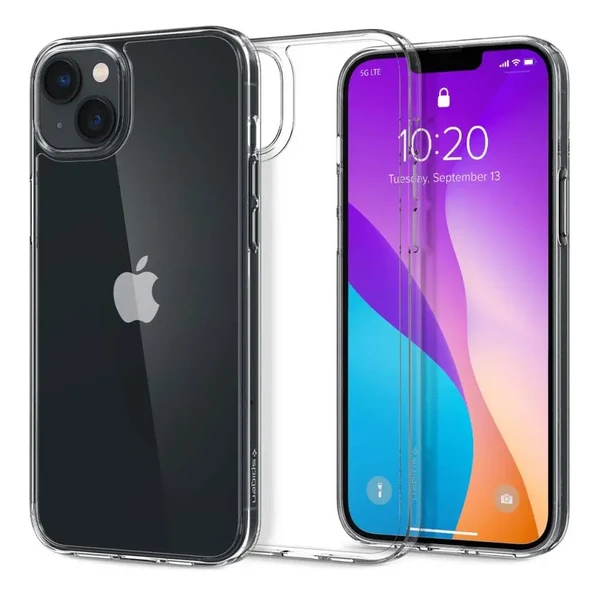 Прозорий силіконовий чохол Spigen Airskin Hybrid iPhone для 14 Plus Crystal Clear