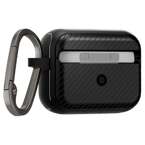 Противоударный чехол Spigen Case Mag Armor MagFit Matte Black для AirPods Pro - Фото 2