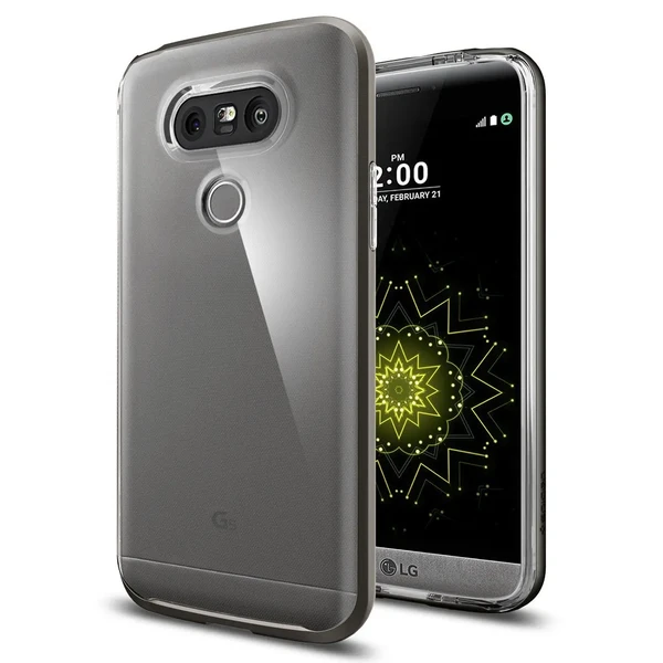 Чехол Spigen Neo Hybrid Crystal Gunmetal для LG G5 в Броварах