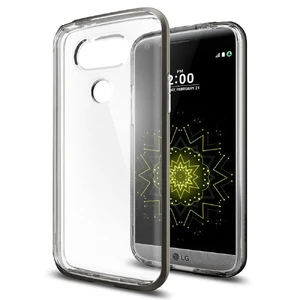 Чехол Spigen Neo Hybrid Crystal Gunmetal для LG G5 - Фото 4