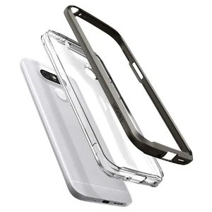 Чехол Spigen Neo Hybrid Crystal Gunmetal для LG G5 - Фото 7