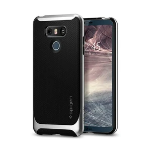 Чохол Spigen Neo Hybrid Satin Silver для LG G6  - Фото 1