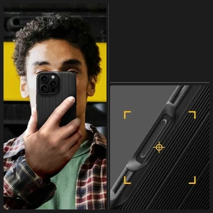 Черный чехол Spigen Caseology Dual Grip Mag MagSafe для iPhone 16 Pro - Фото 10