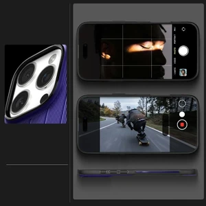 Фиолетовый чехол Spigen Caseology Dual Grip Mag для iPhone 16 Pro - Фото 12