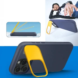 Синьо-жовтий чохол Spigen Caseology Nano Pop Mag Kickstand для iPhone 16 Pro Max - Фото 9