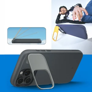 Черно-серый чехол Spigen Caseology Nano Pop Mag Kickstand для iPhone 16 Pro Max - Фото 8