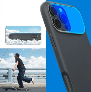Черно-серый чехол Spigen Caseology Nano Pop Mag Kickstand для iPhone 16 Pro Max - Фото 10