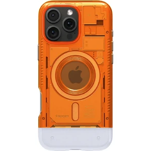 Оранжевый чехол MagSafe Spigen Classic C1 для iPhone 16 Pro - Фото 2