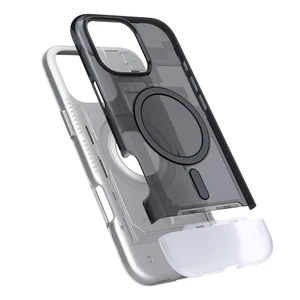 Серый чехол MagSafe Spigen Classic C1 для iPhone 16 Pro Max - Фото 6