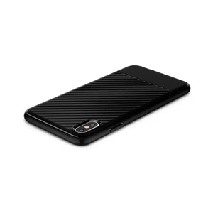 Противоударный чехол Spigen Core Armor Black для iPhone XS Max - Фото 5