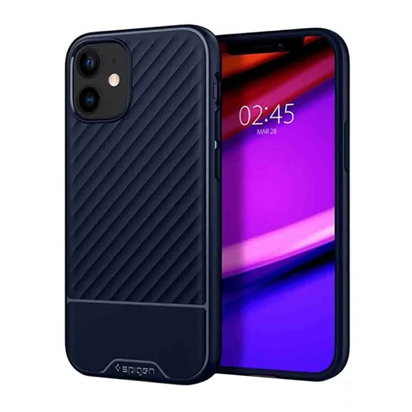 Захисний чохол Spigen Core Armor Navy Blue для iPhone 12 mini
