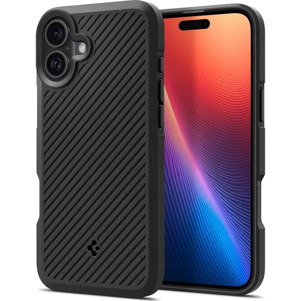 Чорний чохол Spigen Core Armor для iPhone 16 Plus