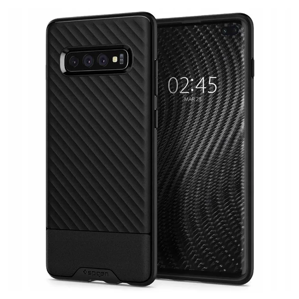 Протиударний чохол Spigen Core Armor Black для Samsung Galaxy S10 Plus