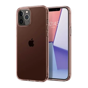 Силиконовый чехол Spigen Crystal Flex Rose для iPhone 12 | 12 Pro ACS01518 - Фото 1