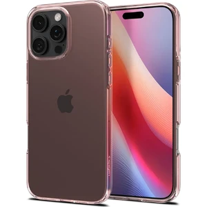 Рожевий прозорий чохол Spigen Crystal Flex для iPhone 16 Pro Max 8809971229630 - Фото 1