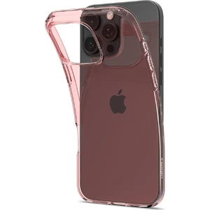 Рожевий прозорий чохол Spigen Crystal Flex для iPhone 16 Pro Max - Фото 2