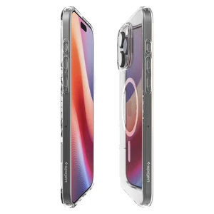 Прозорий білий чохол Spigen Crystal Flex Mag для iPhone 16 Pro - Фото 4