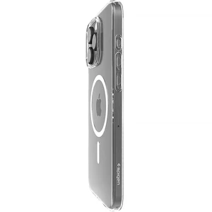 Прозорий білий чохол Spigen Crystal Flex Mag для iPhone 16 Pro - Фото 15