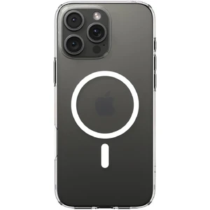 Прозрачный белый чехол Spigen Crystal Flex Mag для iPhone 16 Pro Max - Фото 3