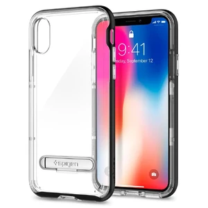 Чехол Spigen Crystal Hybrid Black для iPhone X | XS - Фото 2