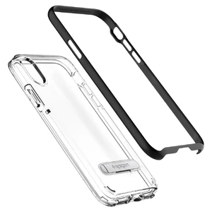 Чехол Spigen Crystal Hybrid Black для iPhone X | XS - Фото 3