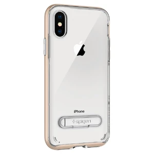 Чехол Spigen Crystal Hybrid Champagne Gold для iPhone X | XS - Фото 9
