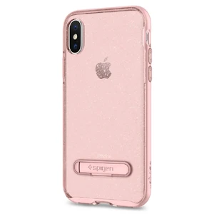 Чехол-накладка Spigen Crystal Hybrid Glitter Rose Quartz для iPhone X | XS - Фото 8