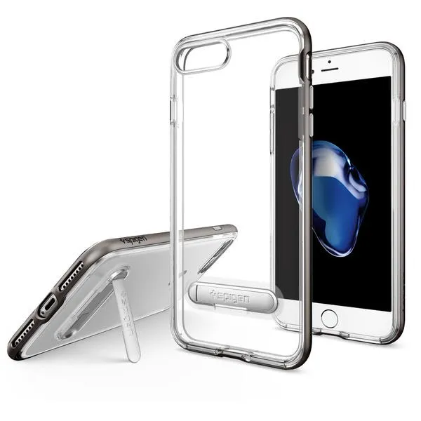 Чохол Spigen Crystal Hybrid Gunmetal для iPhone 7 Plus | 8 Plus у Полтаві