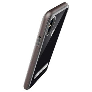 Чохол Spigen Crystal Hybrid Gunmetal для iPhone X | XS - Фото 5