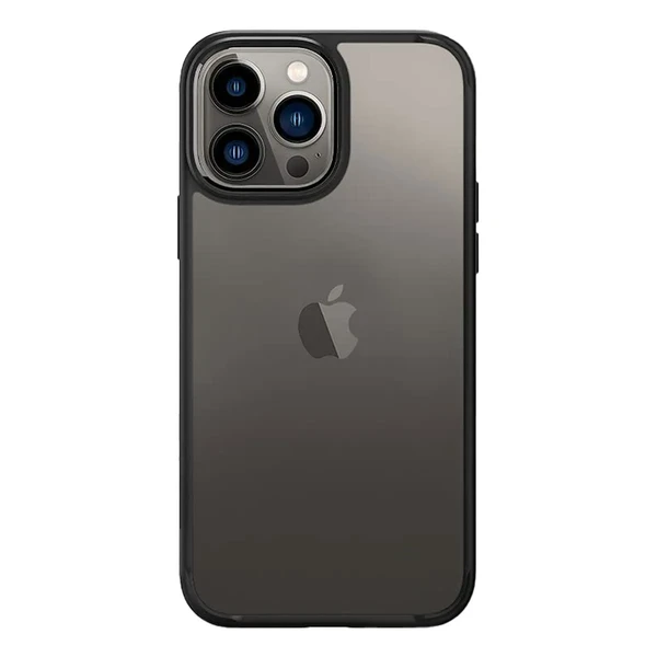 Защитный чехол Spigen Crystal Hybrid Matte Black для iPhone 13 Pro Max
