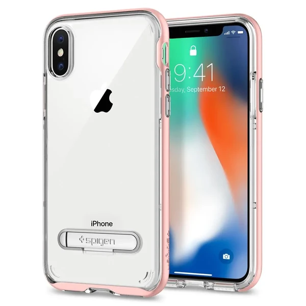 Чехол Spigen Crystal Hybrid Rose Gold для iPhone X | XS в Тернополе