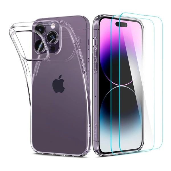 Прозрачный чехол Spigen Crystal Pack Clear для iPhone 14 Pro Max в Днепре