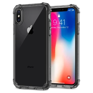 Чехол Spigen Crystal Shell Dark Crystal для iPhone X | XS 057CS22142 - Фото 1
