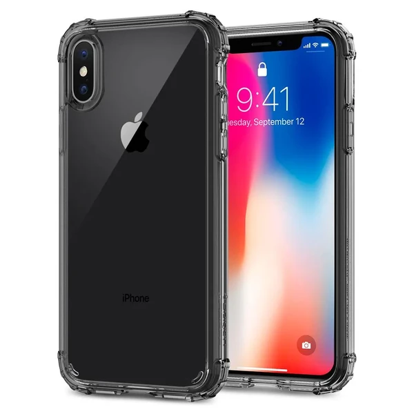 Чехол Spigen Crystal Shell Dark Crystal для iPhone X | XS в Тернополе