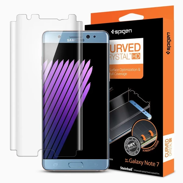 Захисна плівка Spigen Curved Crystal HD для Samsung Galaxy Note 7 у Житомирі