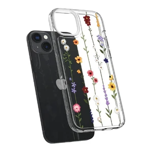 Прозрачный чехол Spigen Cyrill Cecile Flower Garden для iPhone 14 Plus - Фото 4