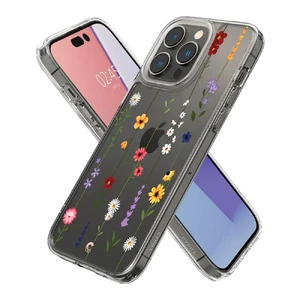 Прозорий чохол Spigen Cyrill Cecile Flower Garden для iPhone 14 Pro Max - Фото 2