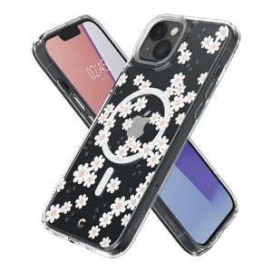 Прозорий чохол Spigen Cyrill Cecile Mag MagSafe White Daisy для iPhone 14 Plus - Фото 2